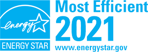 Logo for Energy star most efficient