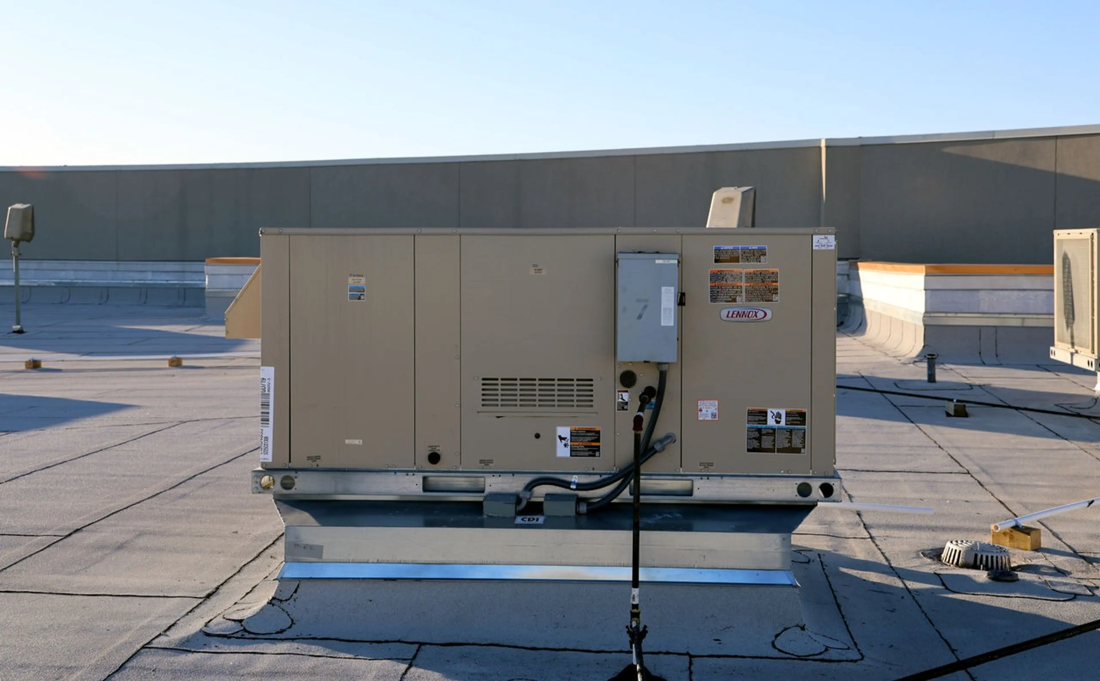 Lennox rapid commercial rooftop unit replacement