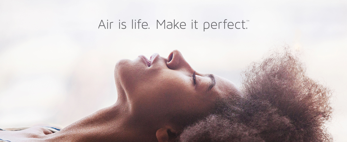 women breathing in perfect air!