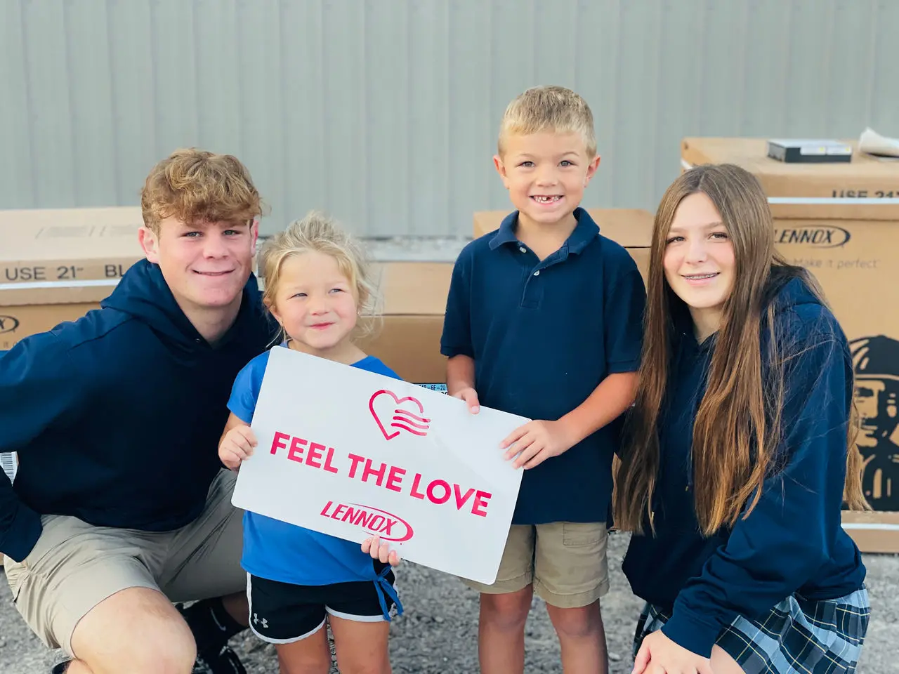 Homeowners participation during the 2023 Feel the Love program