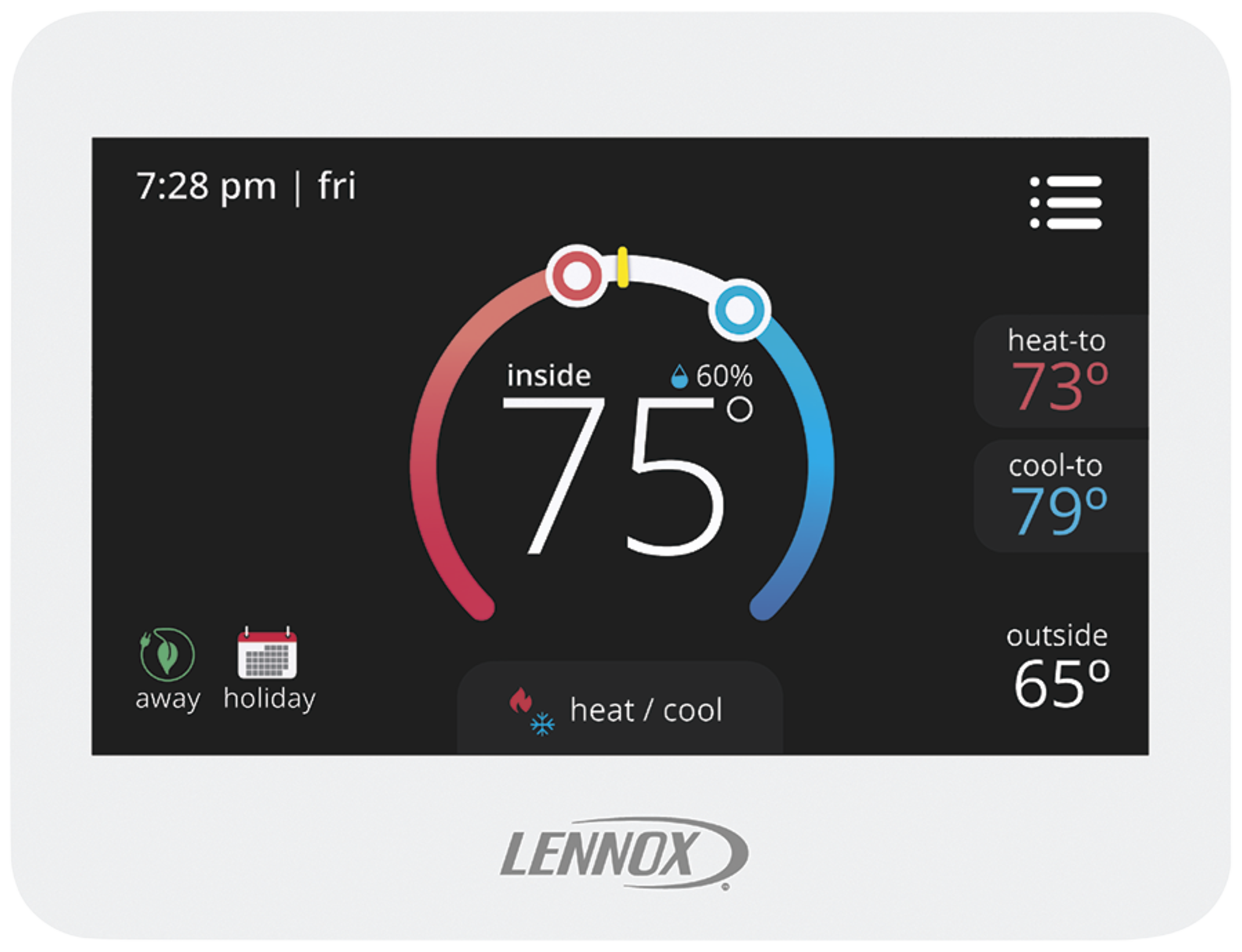 ComfortSense 7500 Commercial HVAC Thermostat