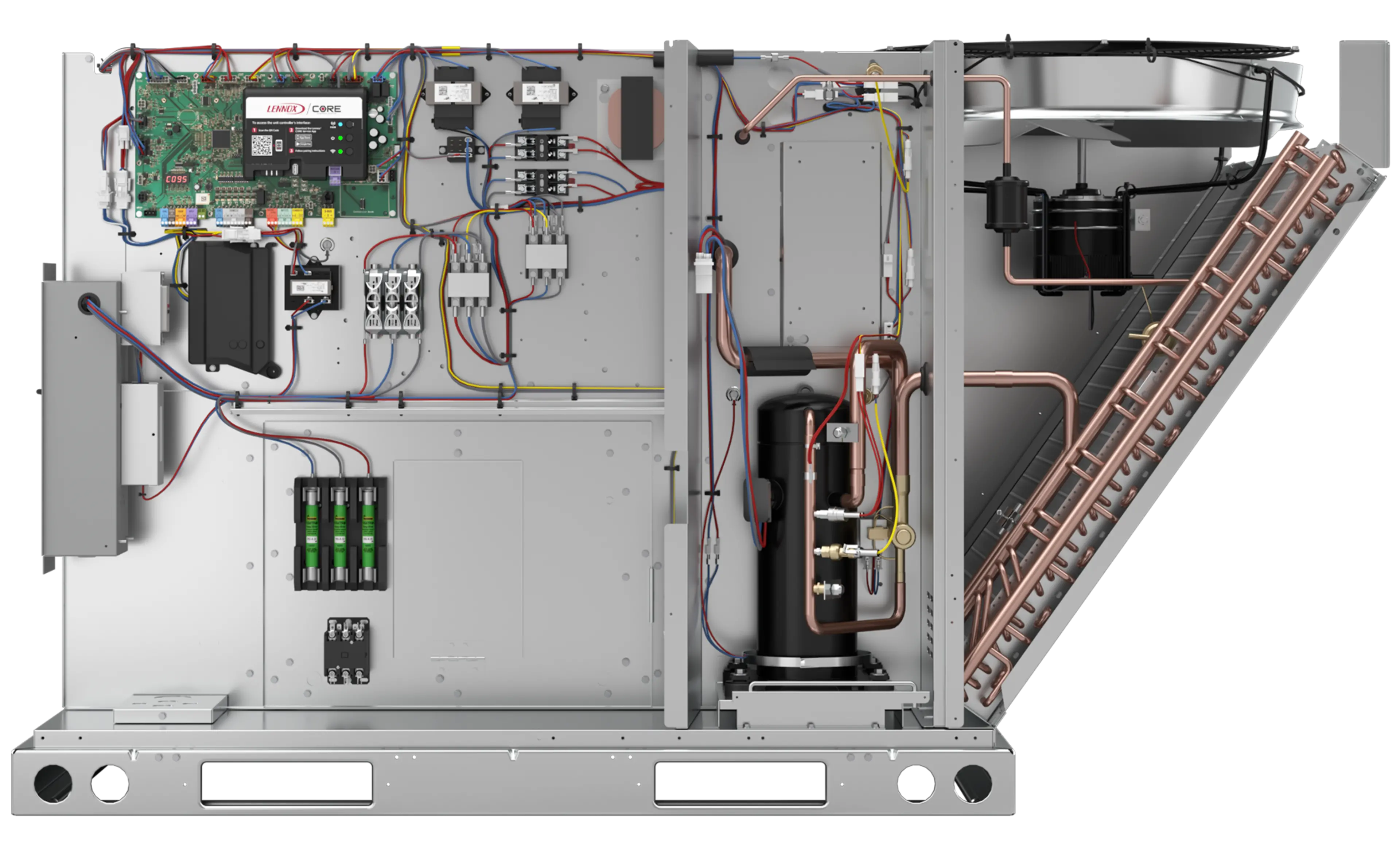 Strategos Interior HVAC Rooftop Unit